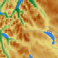 Nearby Forecast Locations - Skibotn - Map