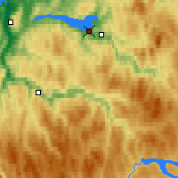 Nearby Forecast Locations - Selbu - Map