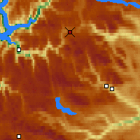 Nearby Forecast Locations - Filefjell - Map