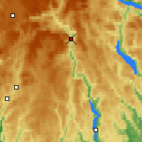 Nearby Forecast Locations - Valle - Map