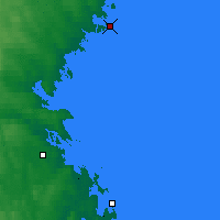 Nearby Forecast Locations - Pite-Ronnskar - Map