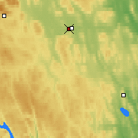 Nearby Forecast Locations - Sveg - Map