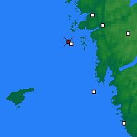 Nearby Forecast Locations - Vinga Lighthouse - Map