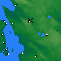 Nearby Forecast Locations - Ljungbyhed - Map