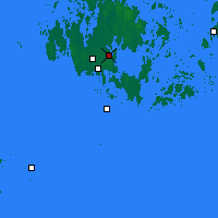 Nearby Forecast Locations - Jomala - Map