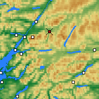 Nearby Forecast Locations - Tulloch Roy Bridge - Map