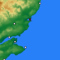 Nearby Forecast Locations - Montrose - Map