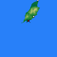 Nearby Forecast Locations - Isle of Man - Map