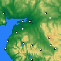 Nearby Forecast Locations - Brampton - Map