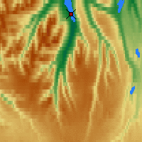 Nearby Forecast Locations - Akureyri - Map