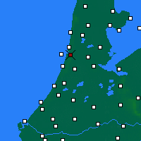Nearby Forecast Locations - IJmuiden - Map