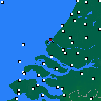 Nearby Forecast Locations - Hook of Holland - Map