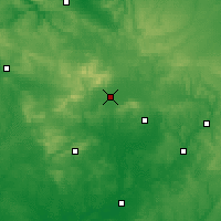 Nearby Forecast Locations - Alençon - Map