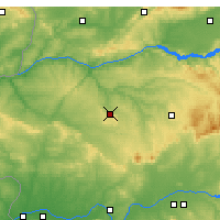 Nearby Forecast Locations - Cáceres - Map