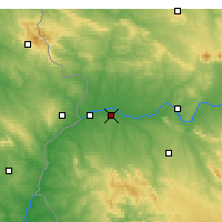 Nearby Forecast Locations - Talavera la Real - Map