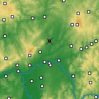 Nearby Forecast Locations - Friedberg - Map