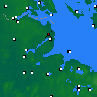Nearby Forecast Locations - Schönhagen - Map