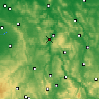 Nearby Forecast Locations - Höxter - Map