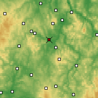 Nearby Forecast Locations - Fritzlar - Map