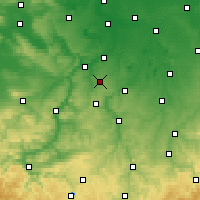 Nearby Forecast Locations - Osterfeld - Map