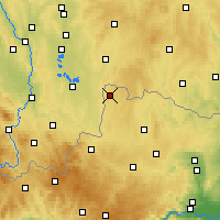 Nearby Forecast Locations - Gmünd - Map