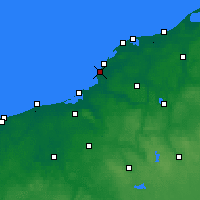 Nearby Forecast Locations - Darlowek - Map