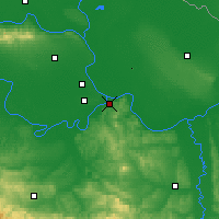 Nearby Forecast Locations - Belgrade - Map