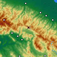 Nearby Forecast Locations - Rifredo - Map