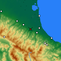 Nearby Forecast Locations - Forlì - Map
