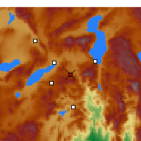 Nearby Forecast Locations - Isparta - Map