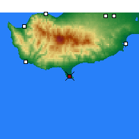 Nearby Forecast Locations - Limassol - Map