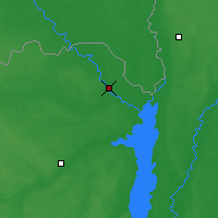 Nearby Forecast Locations - Chernobyl - Map