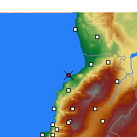 Nearby Forecast Locations - Tripoli - Map