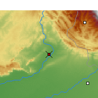 Nearby Forecast Locations - Jhelum - Map