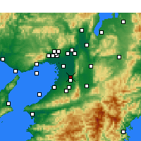 Nearby Forecast Locations - Yao - Map