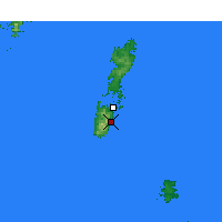 Nearby Forecast Locations - Tsushima - Map
