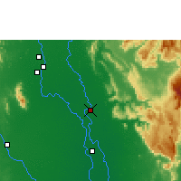 Nearby Forecast Locations - Phitsanulok - Map