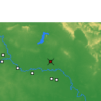 Nearby Forecast Locations - Kamalasai - Map