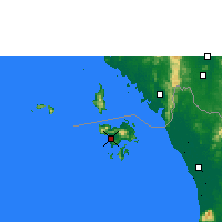 Nearby Forecast Locations - Langkawi - Map