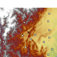 Nearby Forecast Locations - Lushan/SCH - Map