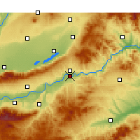 Nearby Forecast Locations - Sanmenxia - Map