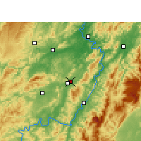 Nearby Forecast Locations - Huaihua - Map