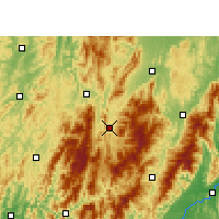 Nearby Forecast Locations - Chengbu - Map