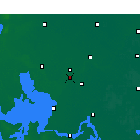Nearby Forecast Locations - Qingjiang - Map