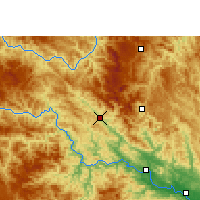 Nearby Forecast Locations - Tianlin - Map