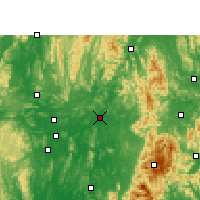 Nearby Forecast Locations - Luan - Map