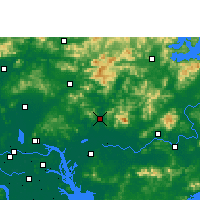 Nearby Forecast Locations - Zengcheng - Map