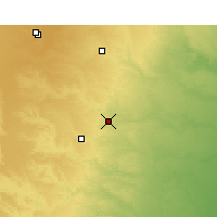 Nearby Forecast Locations - Ghardaïa - Map