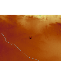 Nearby Forecast Locations - Hargeisa - Map