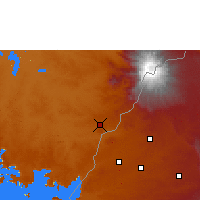 Nearby Forecast Locations - Tororo - Map